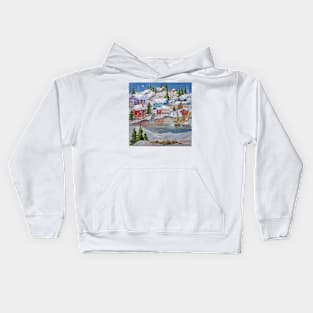 Winter Down East Kids Hoodie